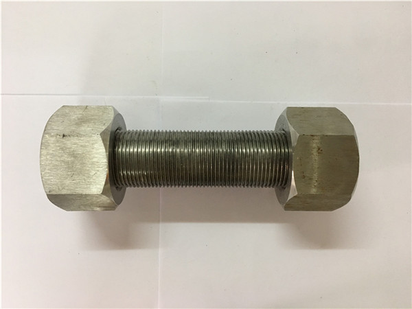 incoloy 800ht stud bolt c / w ຫນັກ hex nut uns n08811