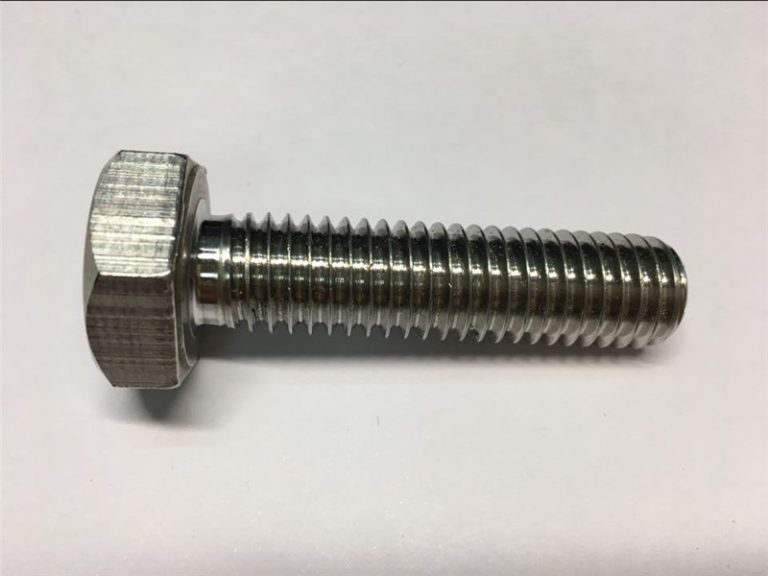 ເຫຼັກສະແຕນເລດ 316 304 a2 a4 b8 b8m hex bolt ISO4017 din933 hetagon bolt